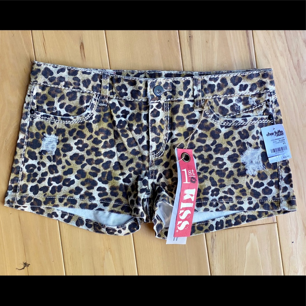 Sold Leopard shorts! 🐆 NWT